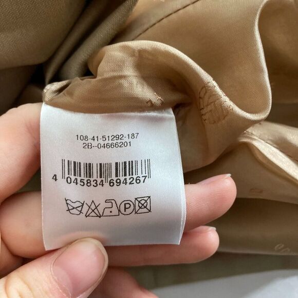 Louis Feraud Vintage 80’s Women's Beige Skirt Suit Size 40/8 Dynasty Retro Chic - Picture 16 of 16